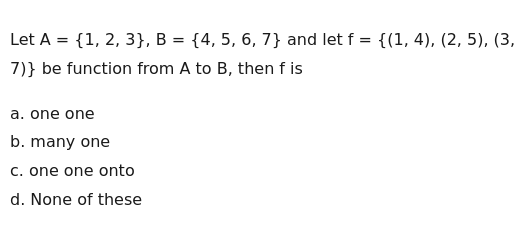 Visual representation for Mathematics