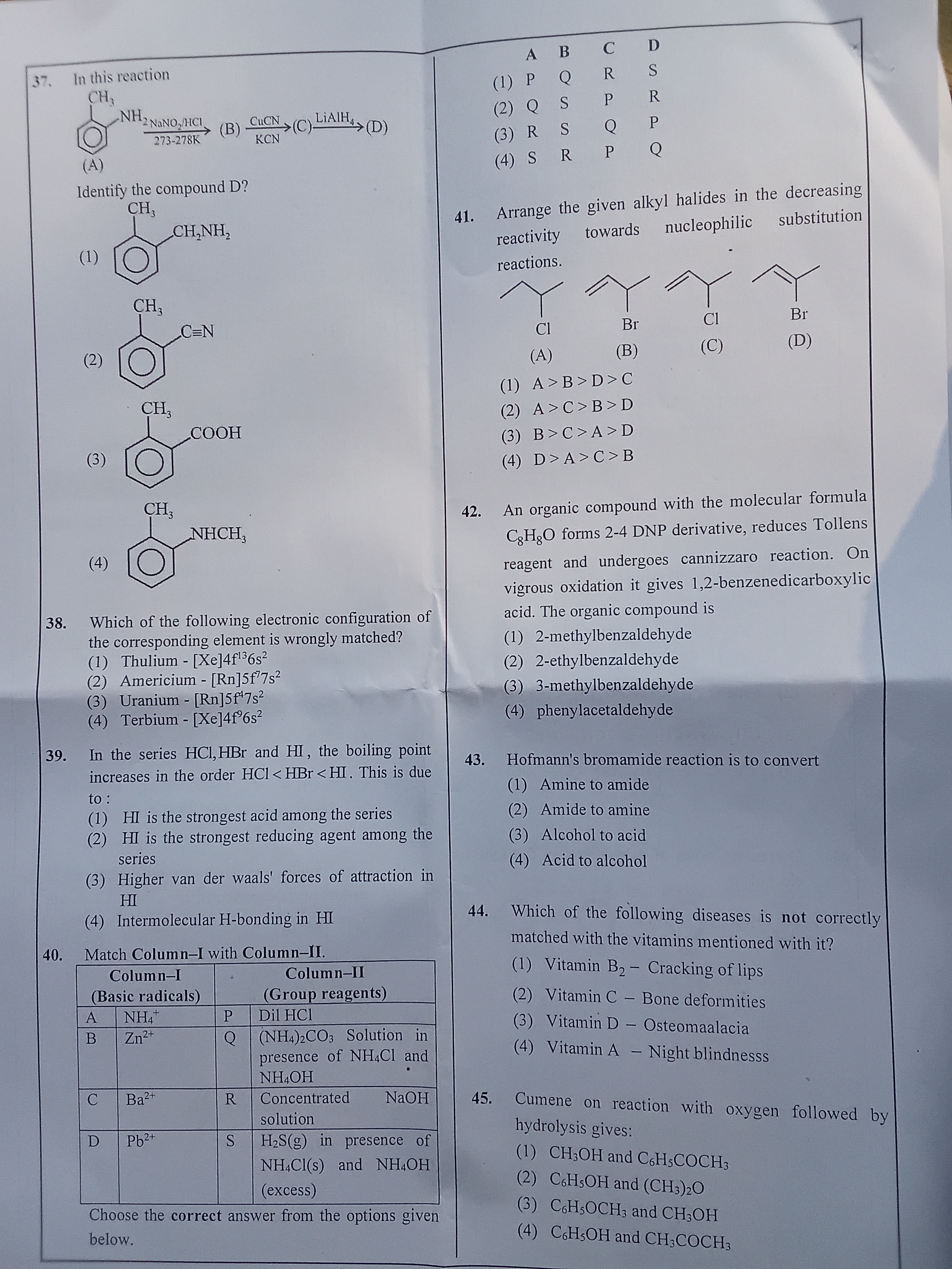 Visual representation for Chemistry