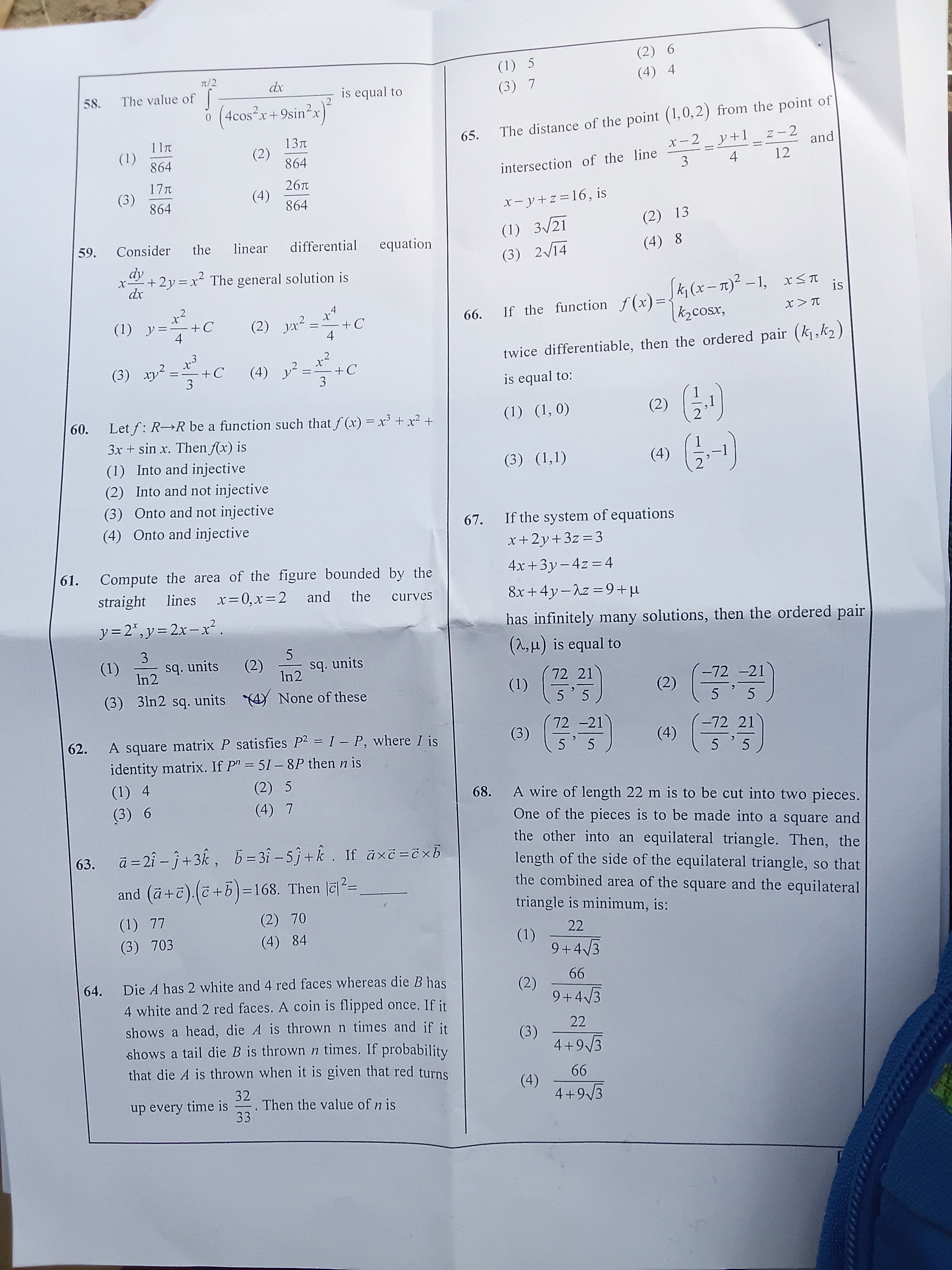 Visual representation for Mathematics