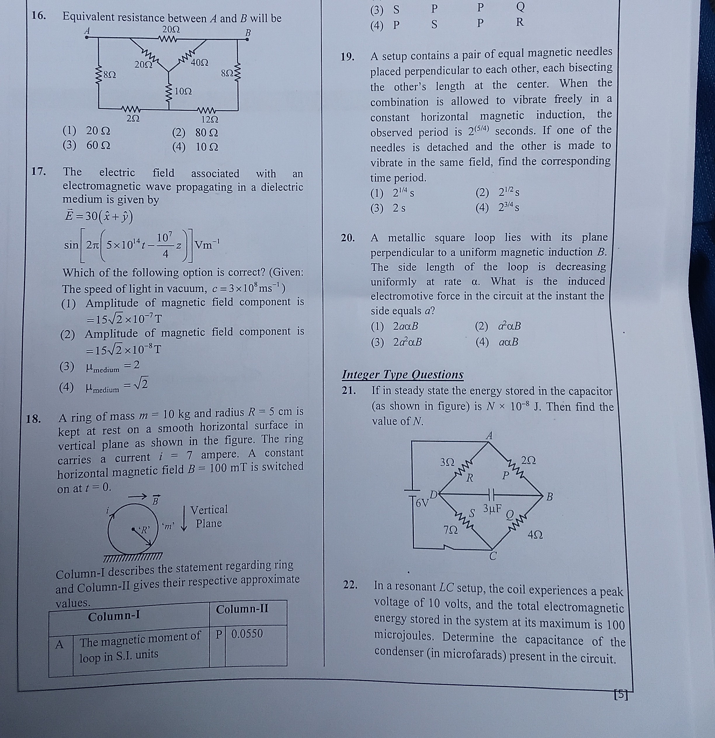 Visual representation for Physics