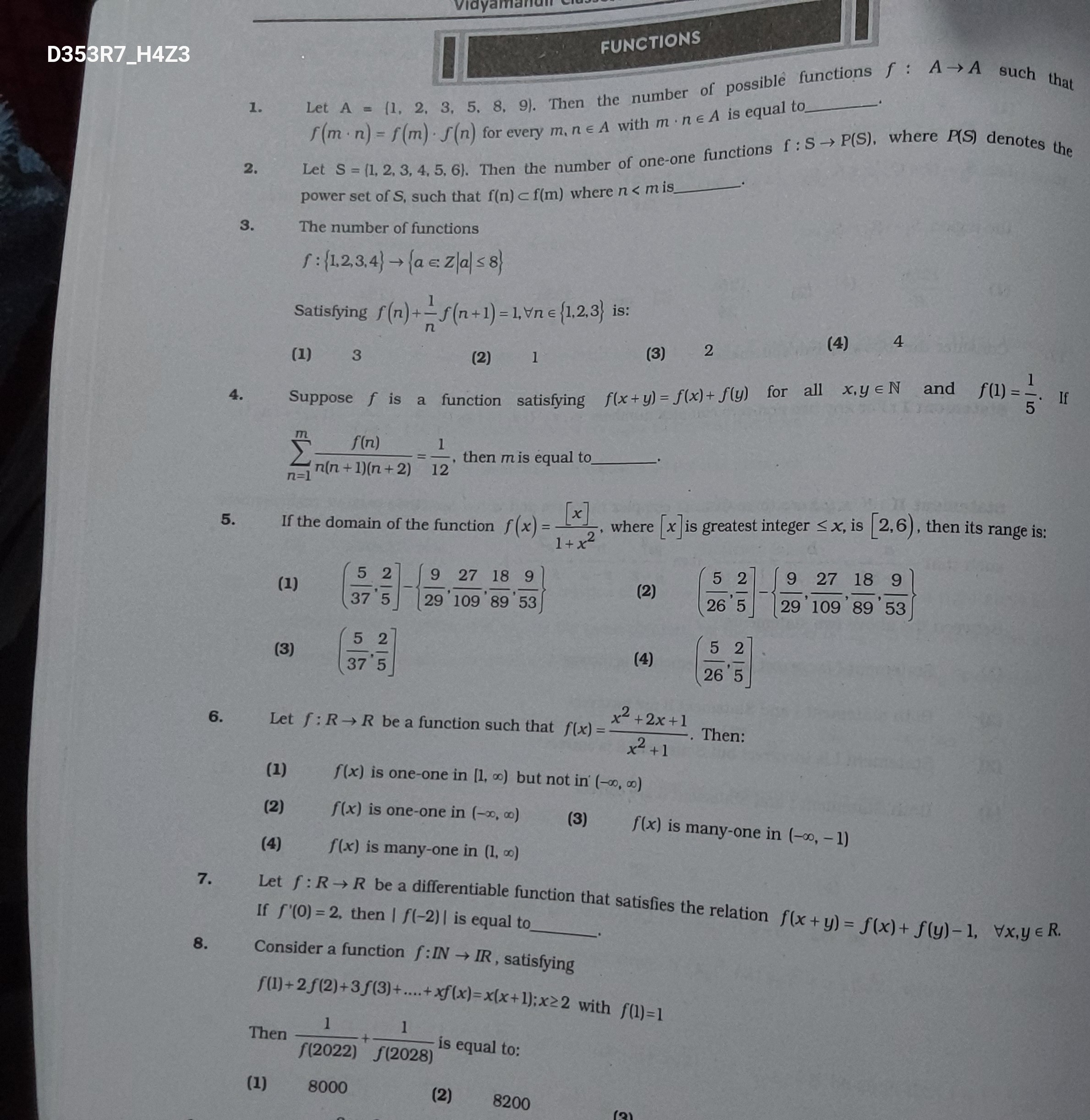 Visual representation for Mathematics