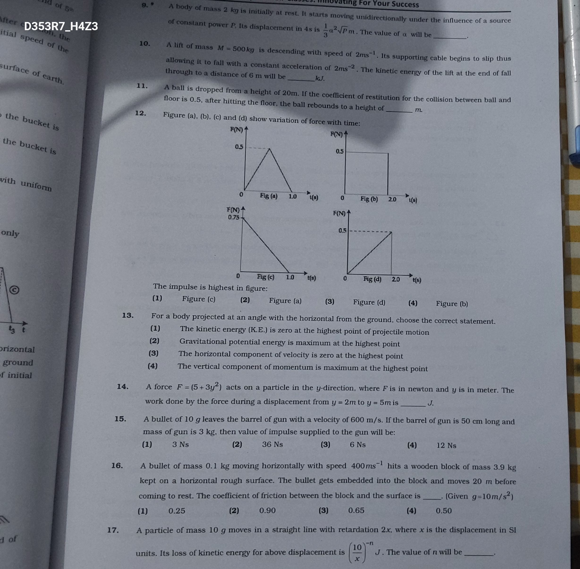 Visual representation for Physics