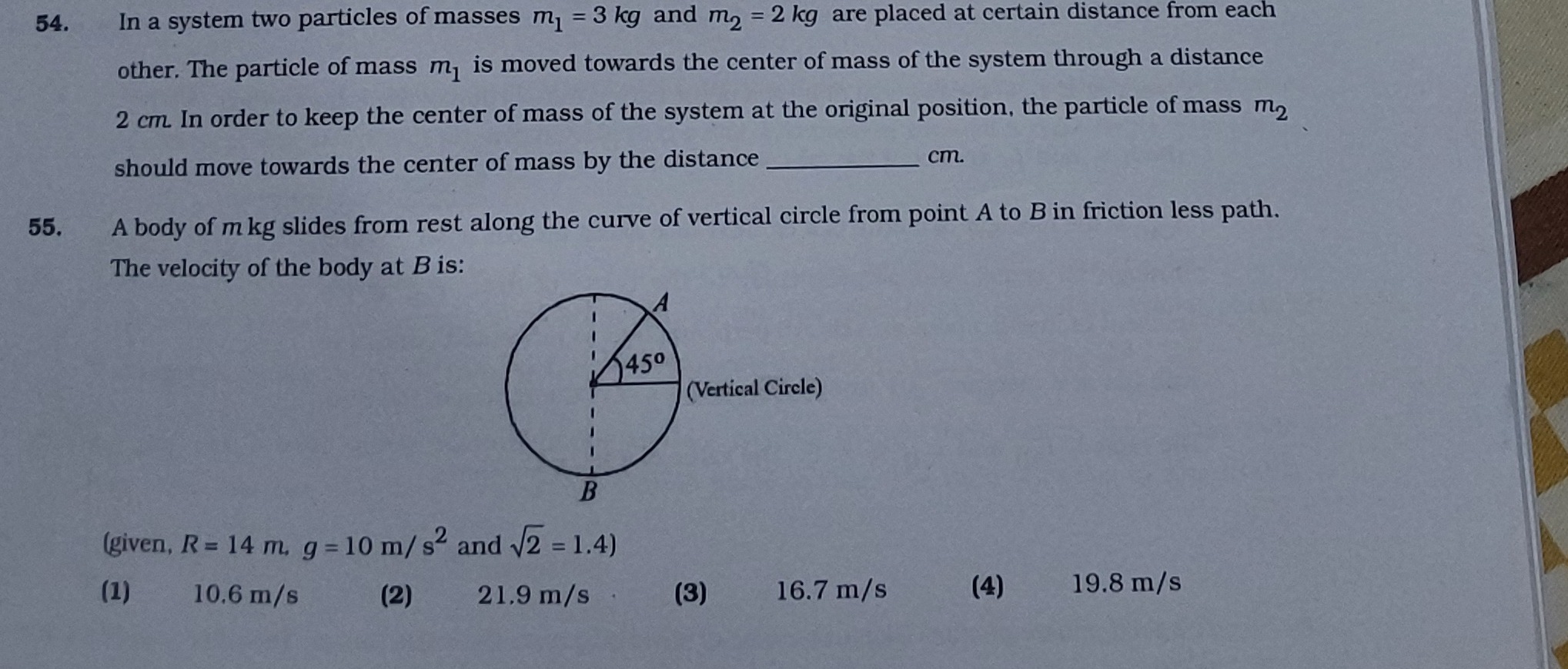 Visual representation for Physics