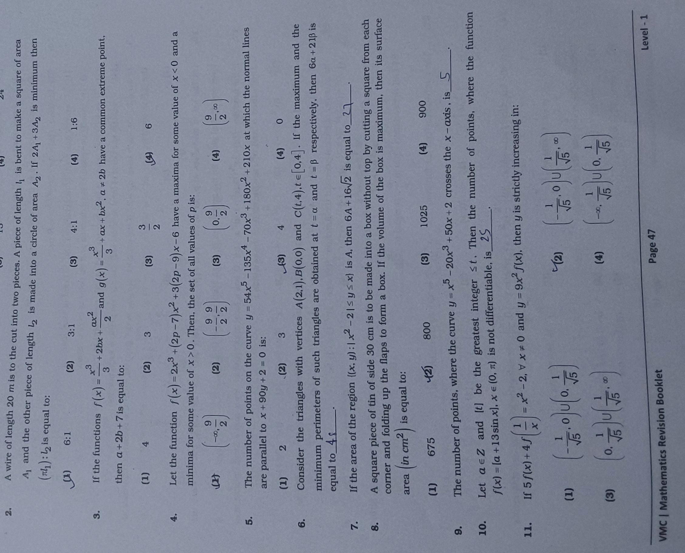 Visual representation for Mathematics