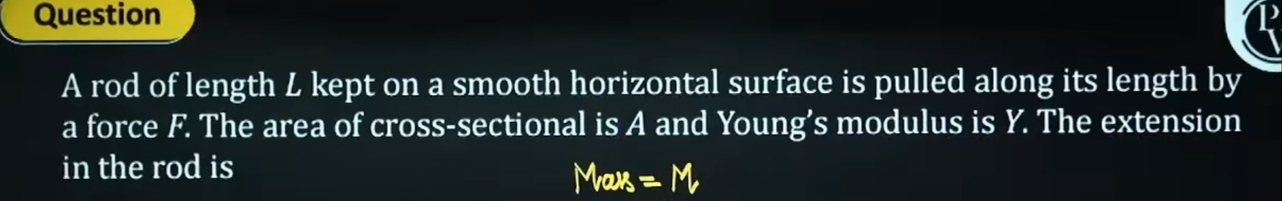 Visual representation for Physics