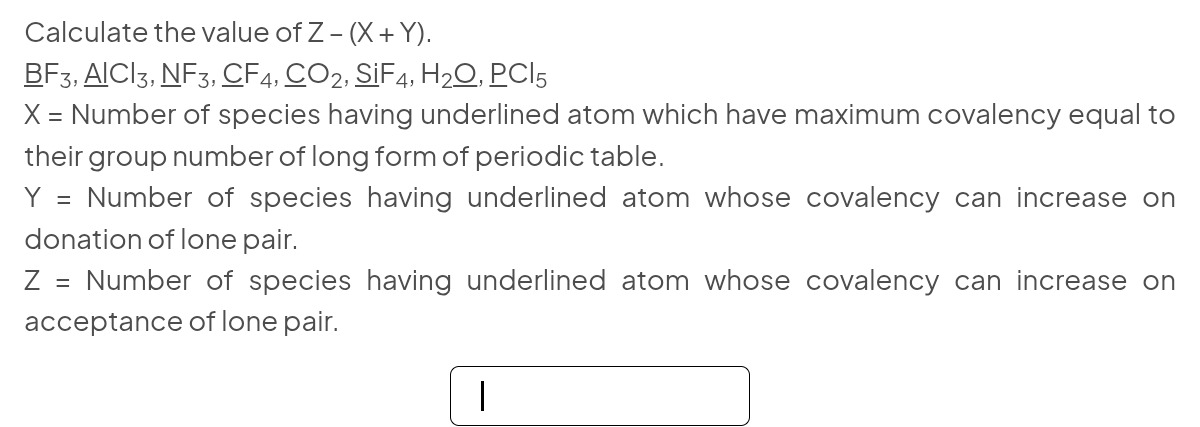 Visual representation for Chemistry