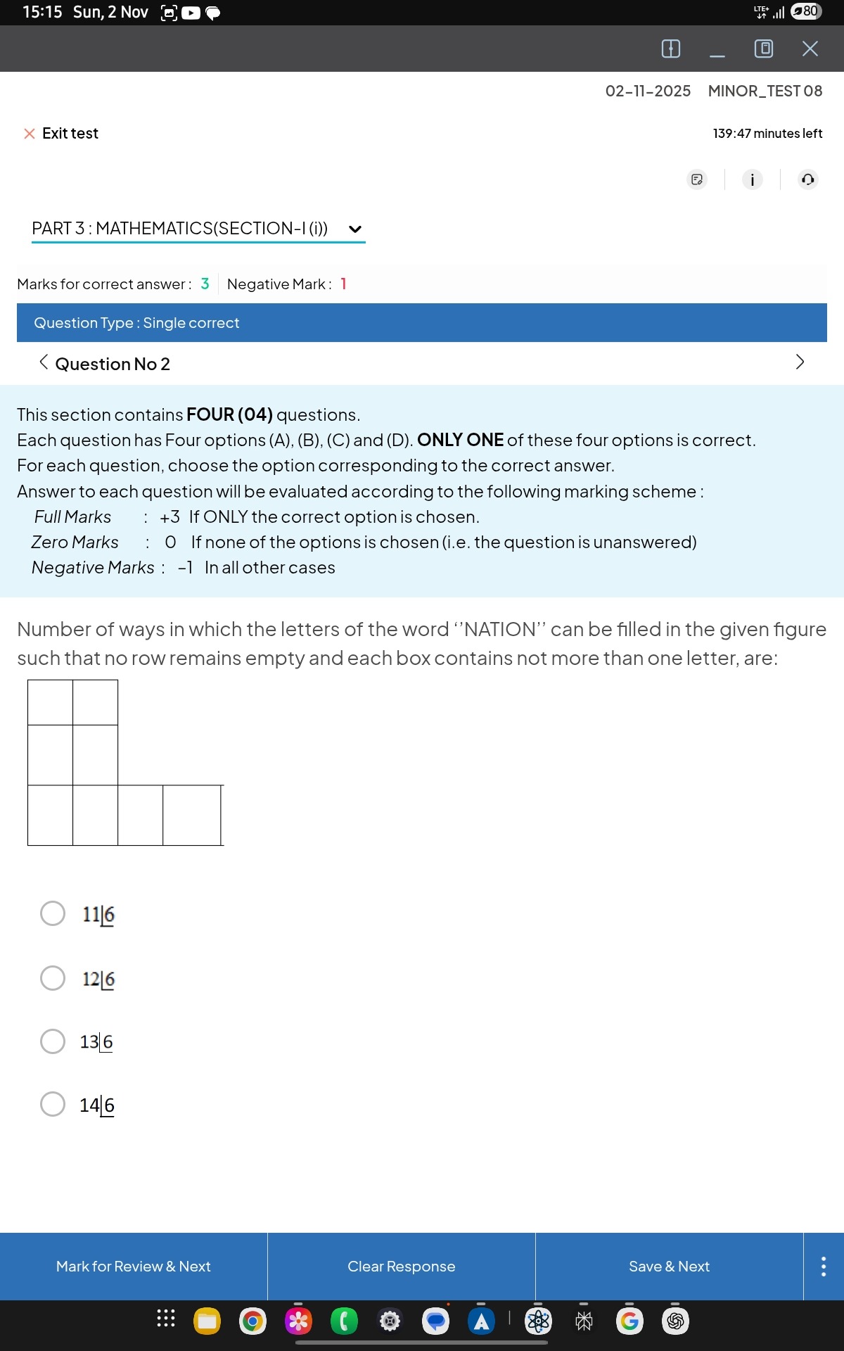 Visual representation for Mathematics