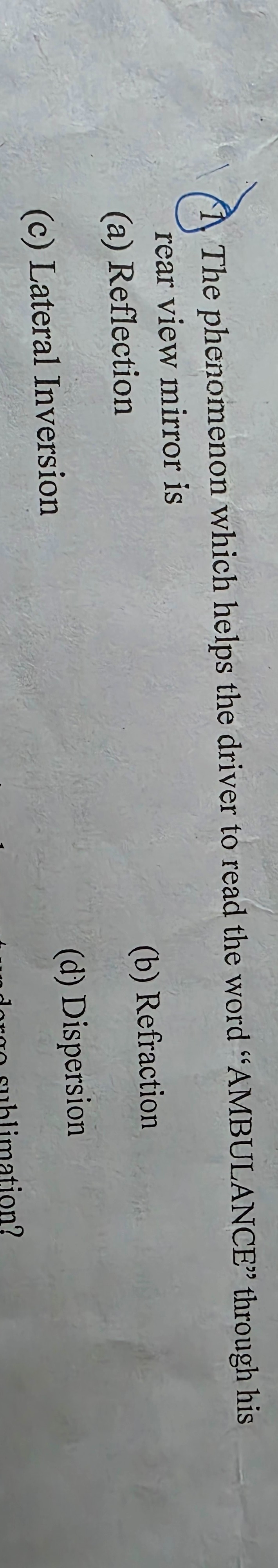 Visual representation for Physics