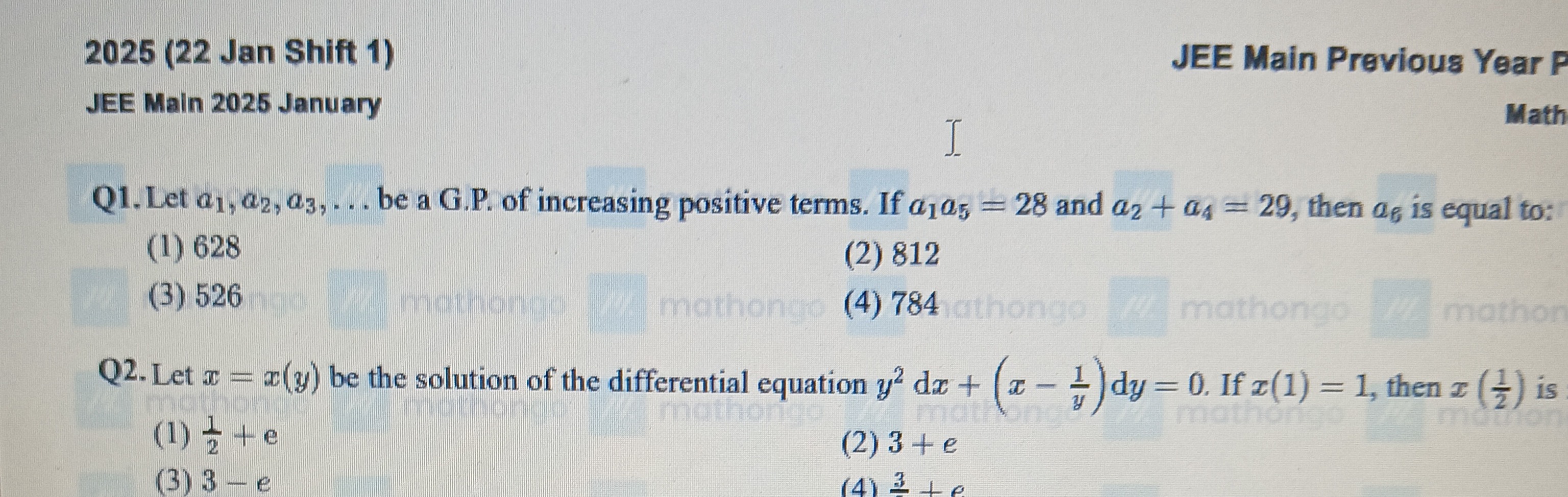 Visual representation for Math