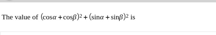 Visual representation for Mathematics