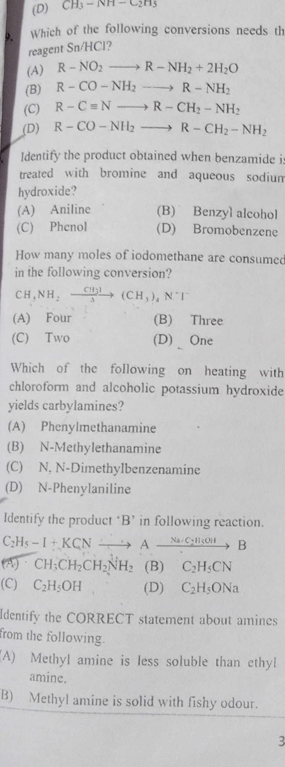 Visual representation for chemistry
