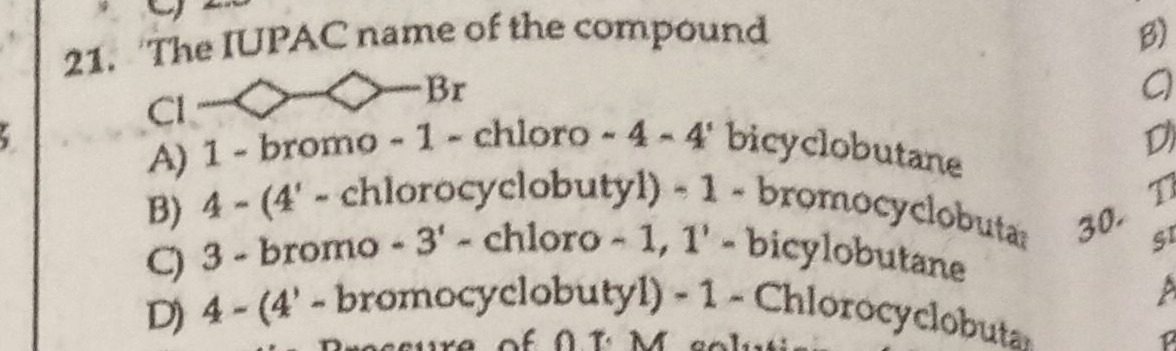 Visual representation for Chemistry