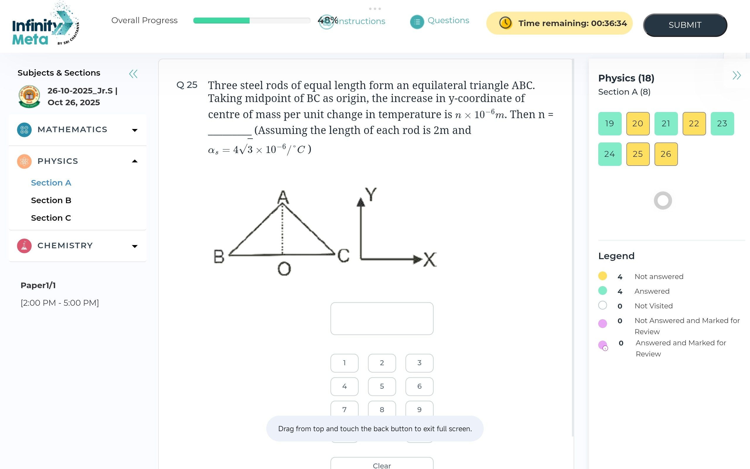Visual representation for Physics