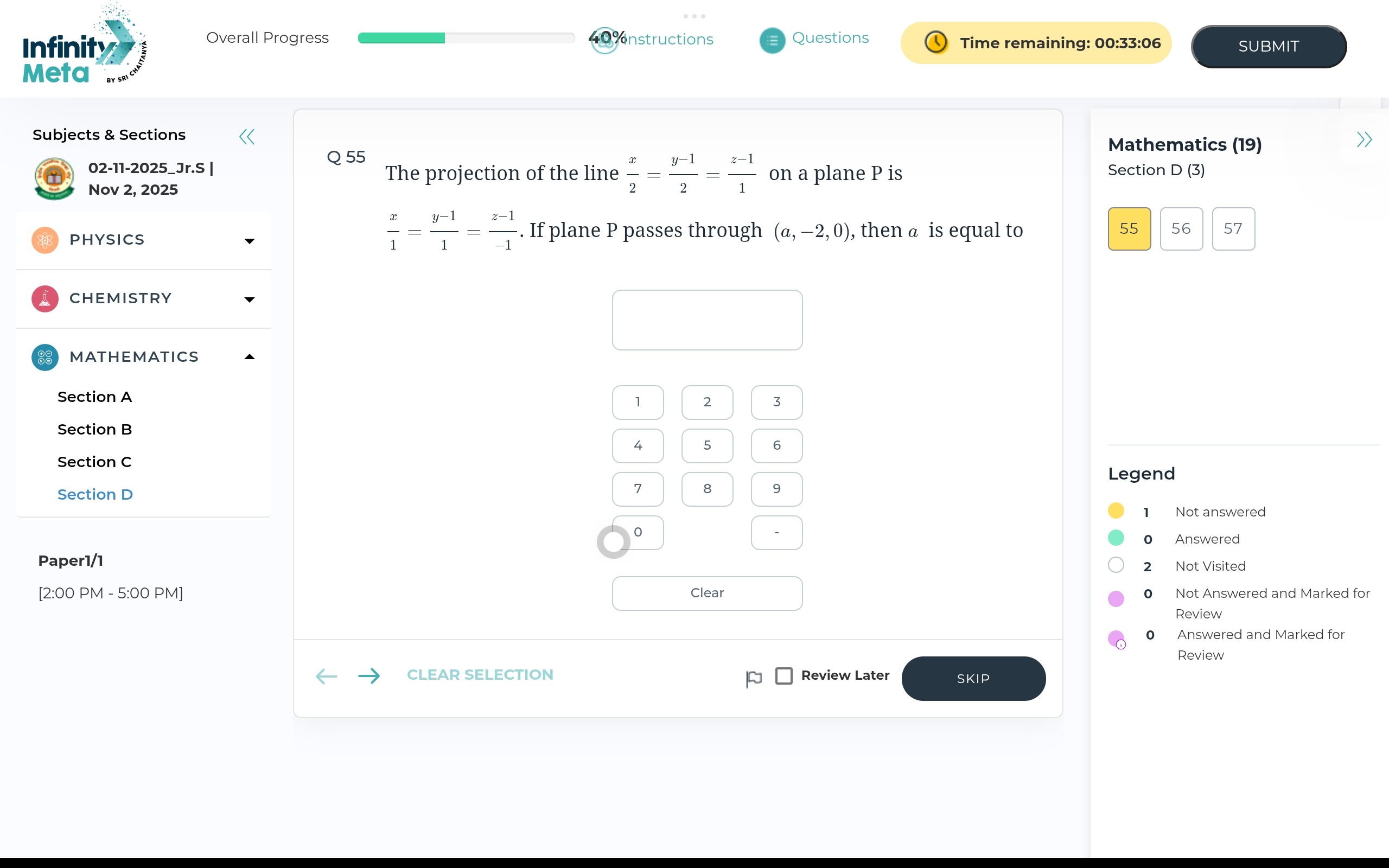 Visual representation for Mathematics