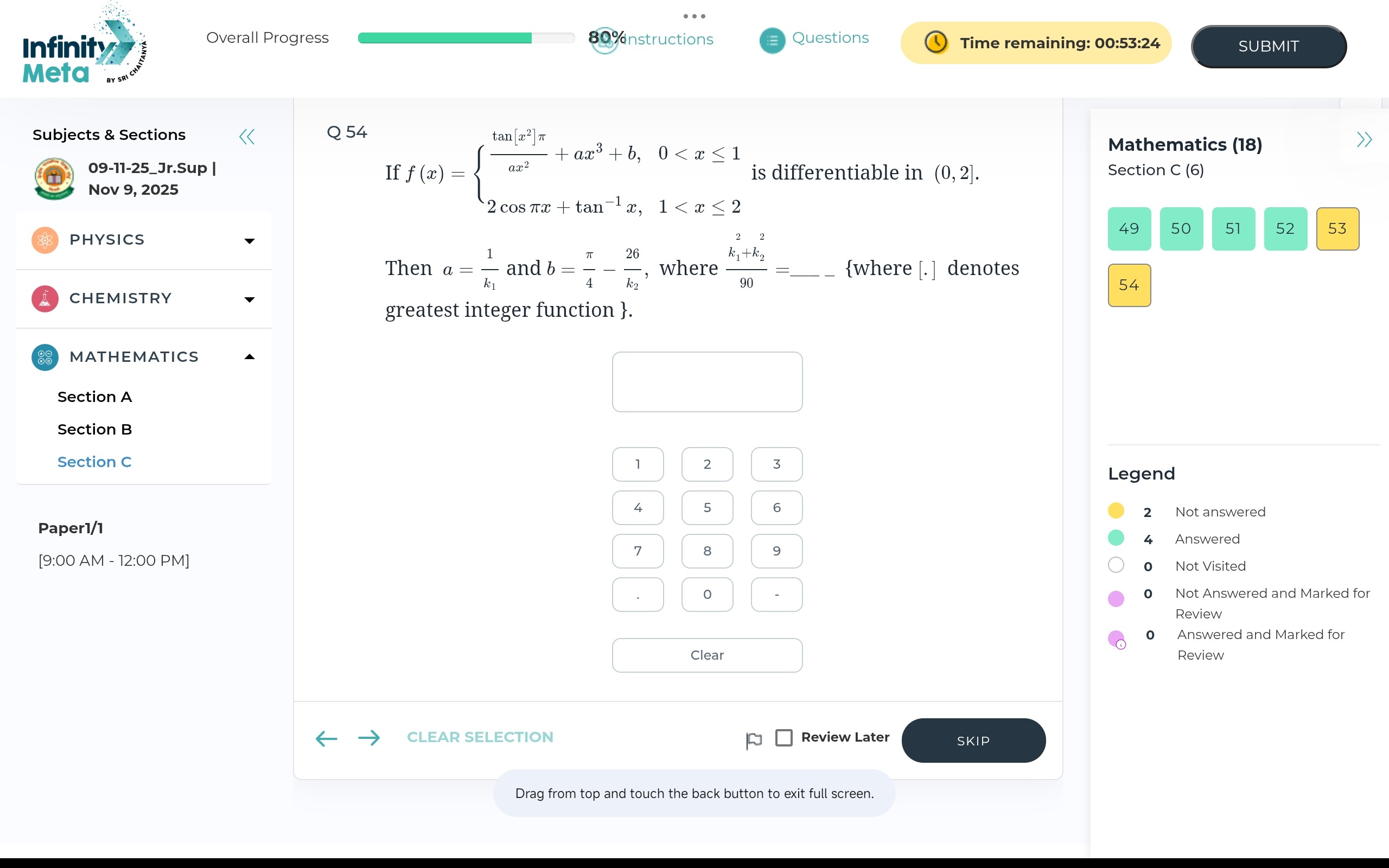 Visual representation for Calculus