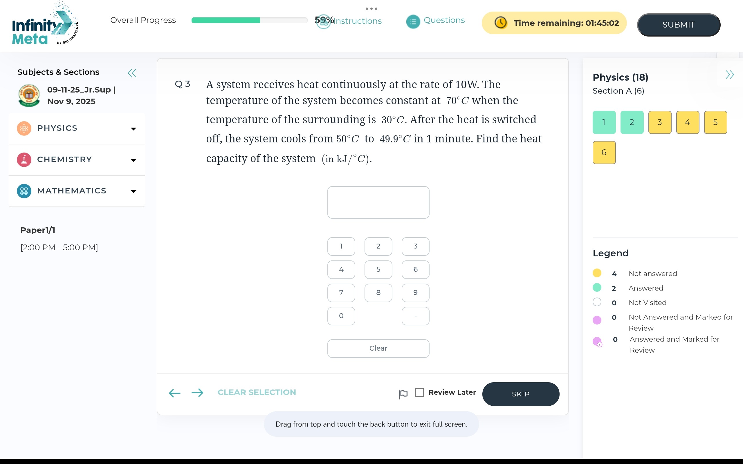 Visual representation for Physics