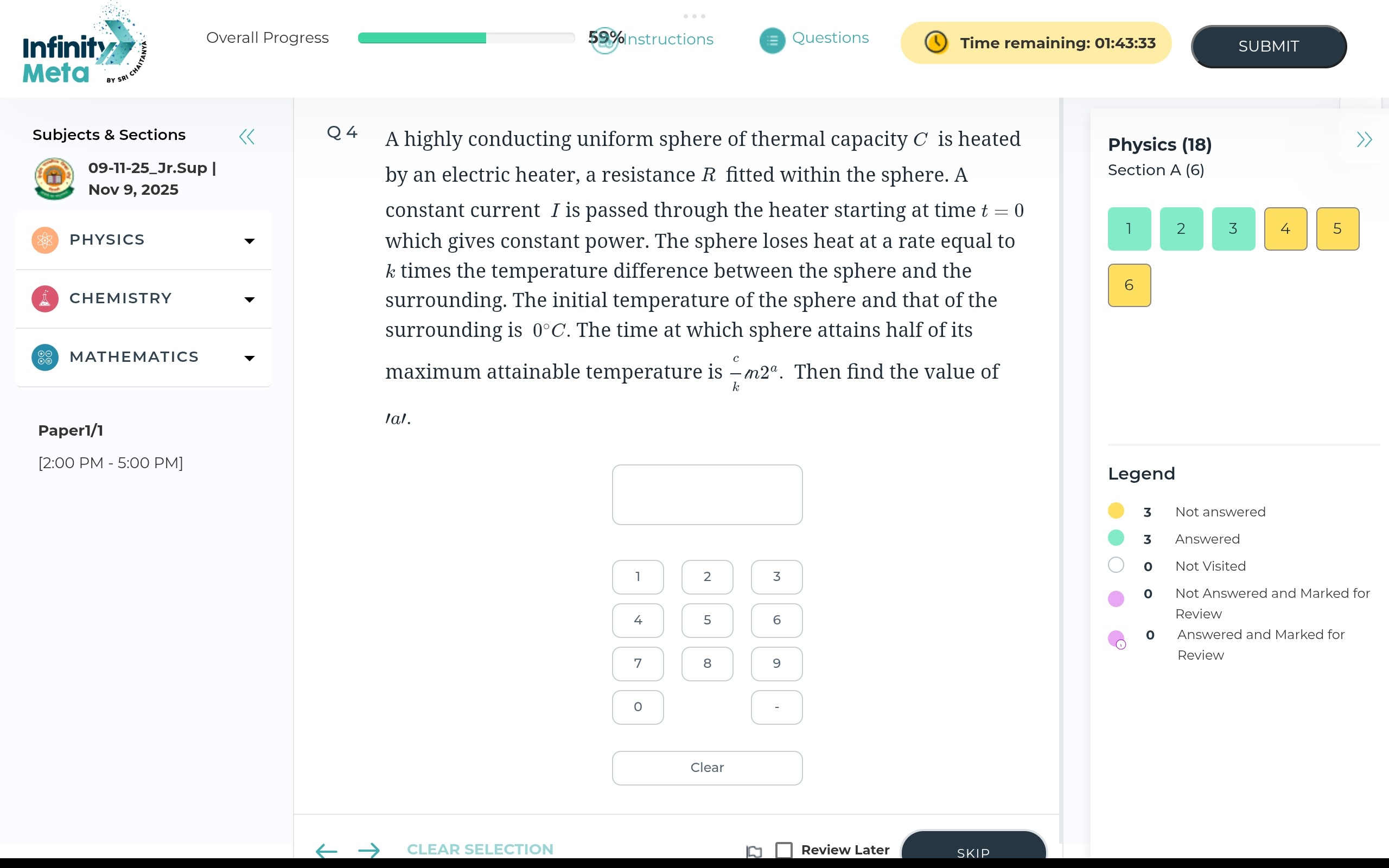 Visual representation for Physics