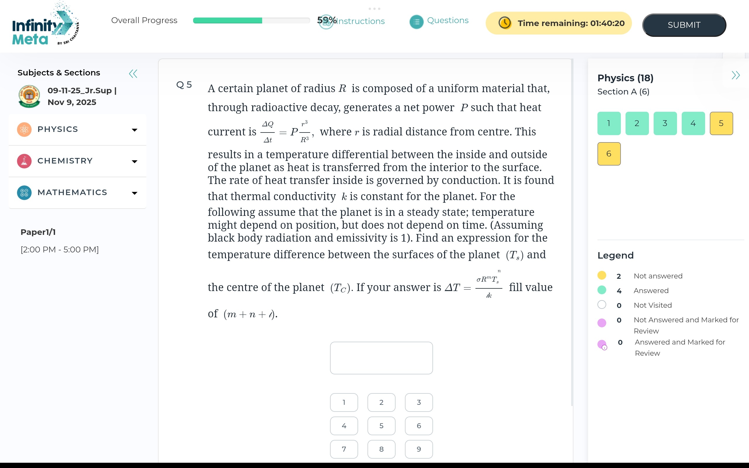 Visual representation for Physics