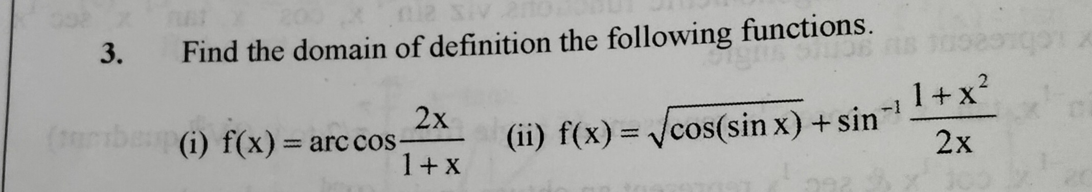 Visual representation for calculus