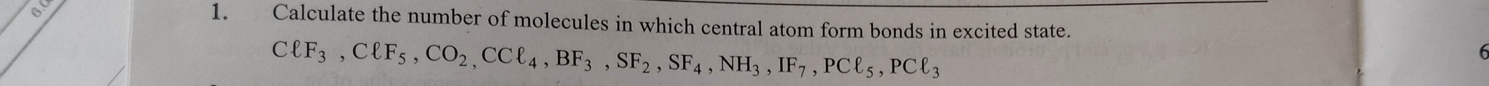 Visual representation for chemistry