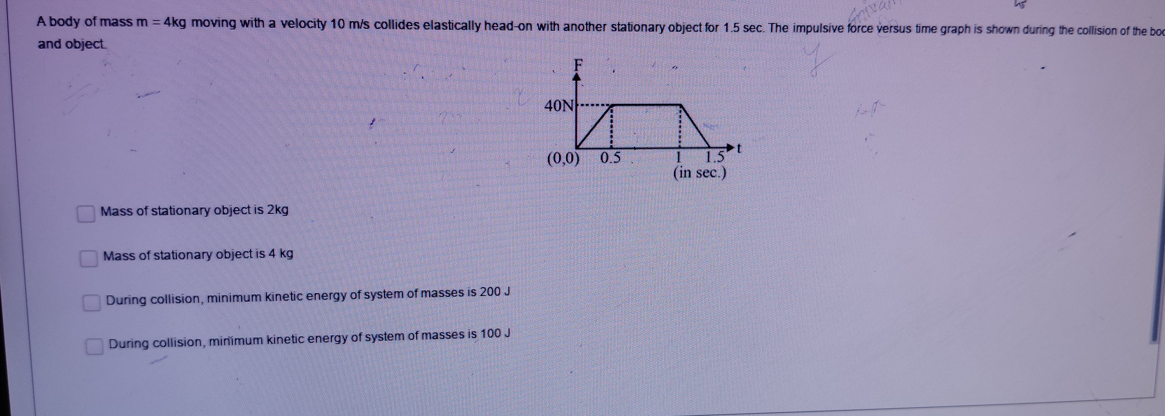 Visual representation for physics