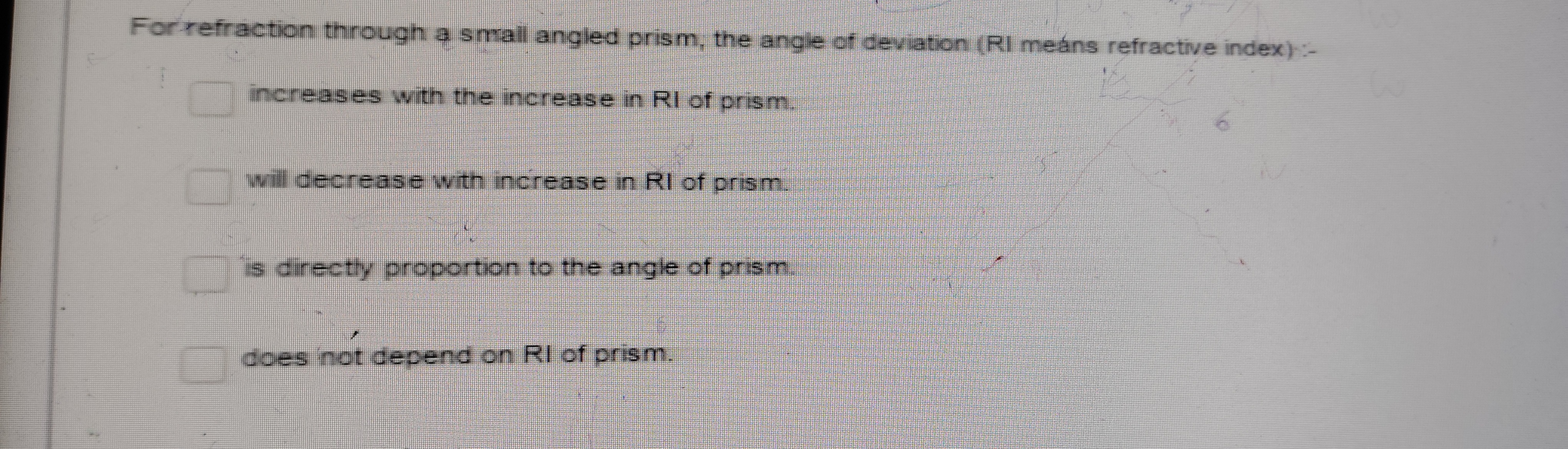 Visual representation for Physics