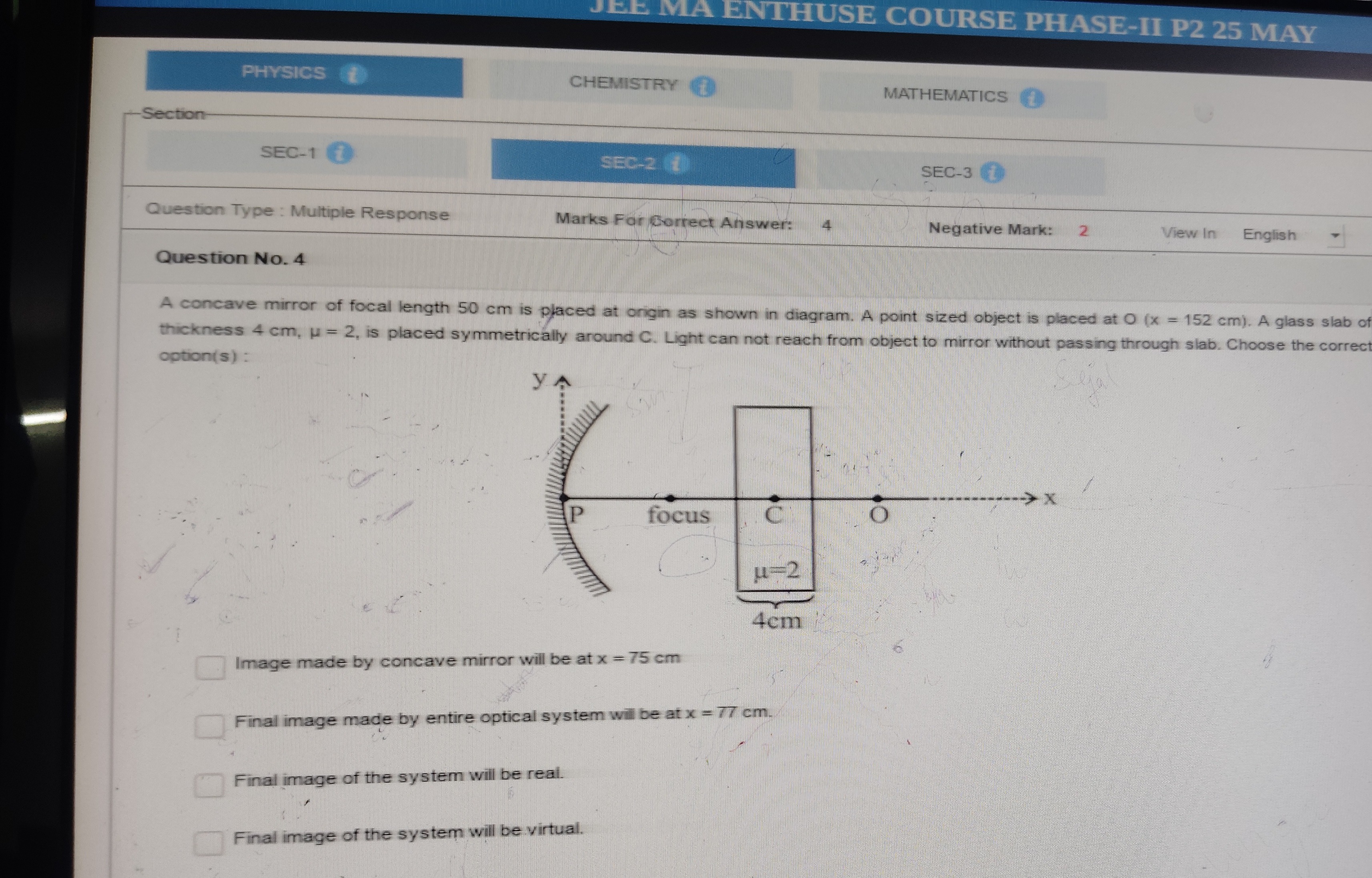 Visual representation for Physics