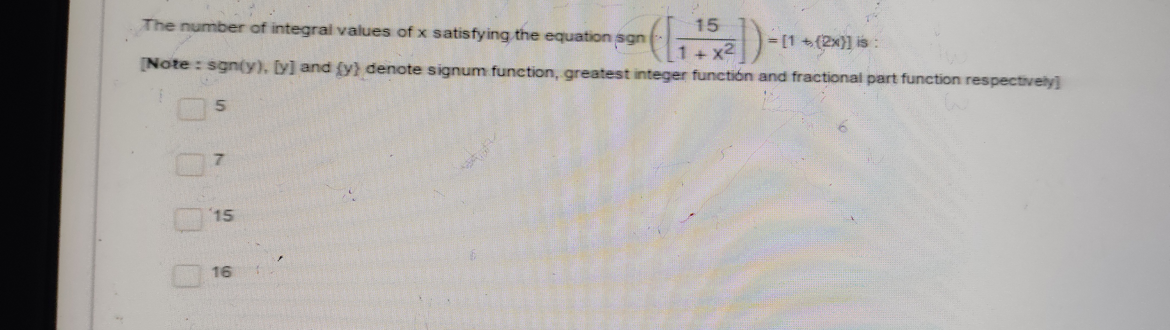 Visual representation for Mathematics