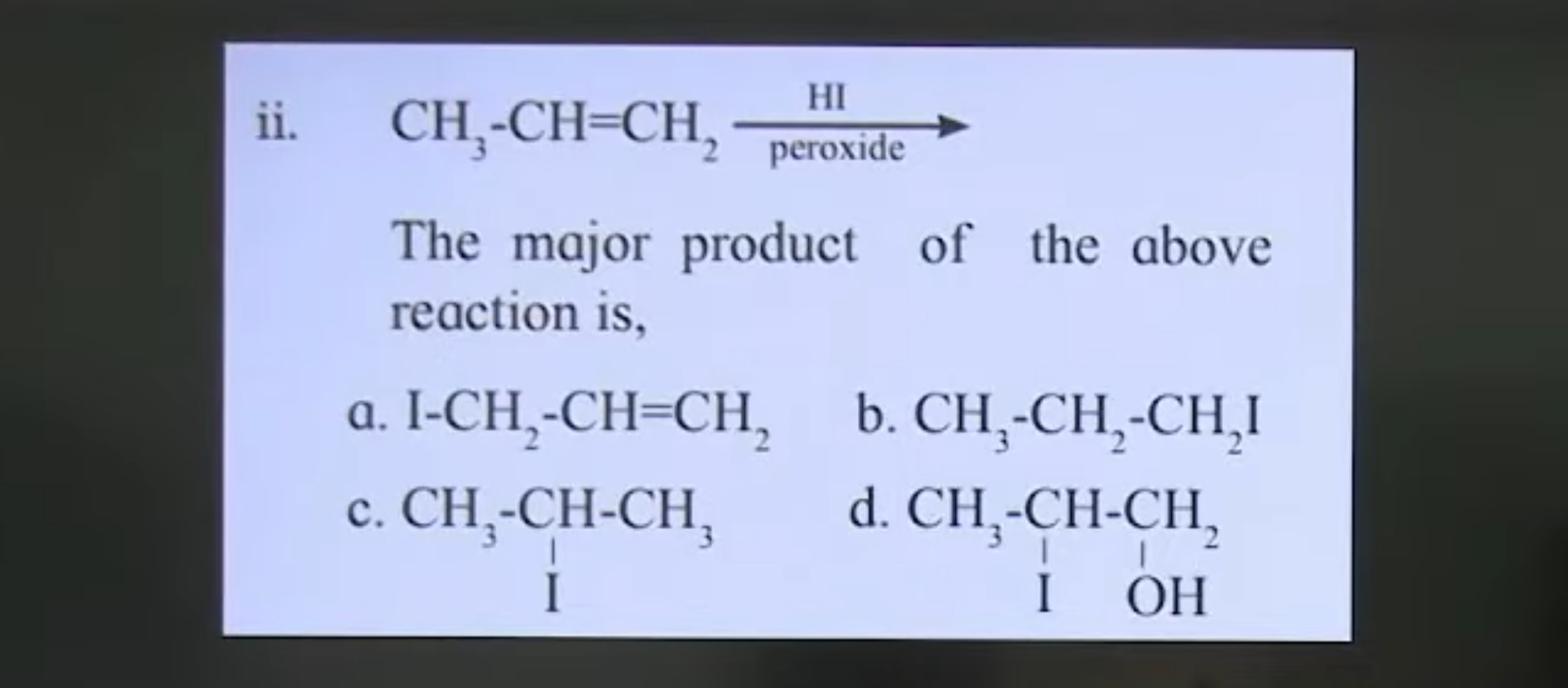 Visual representation for Chemistry