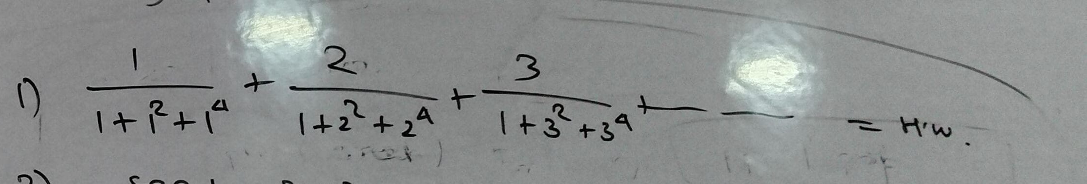 Visual representation for calculus