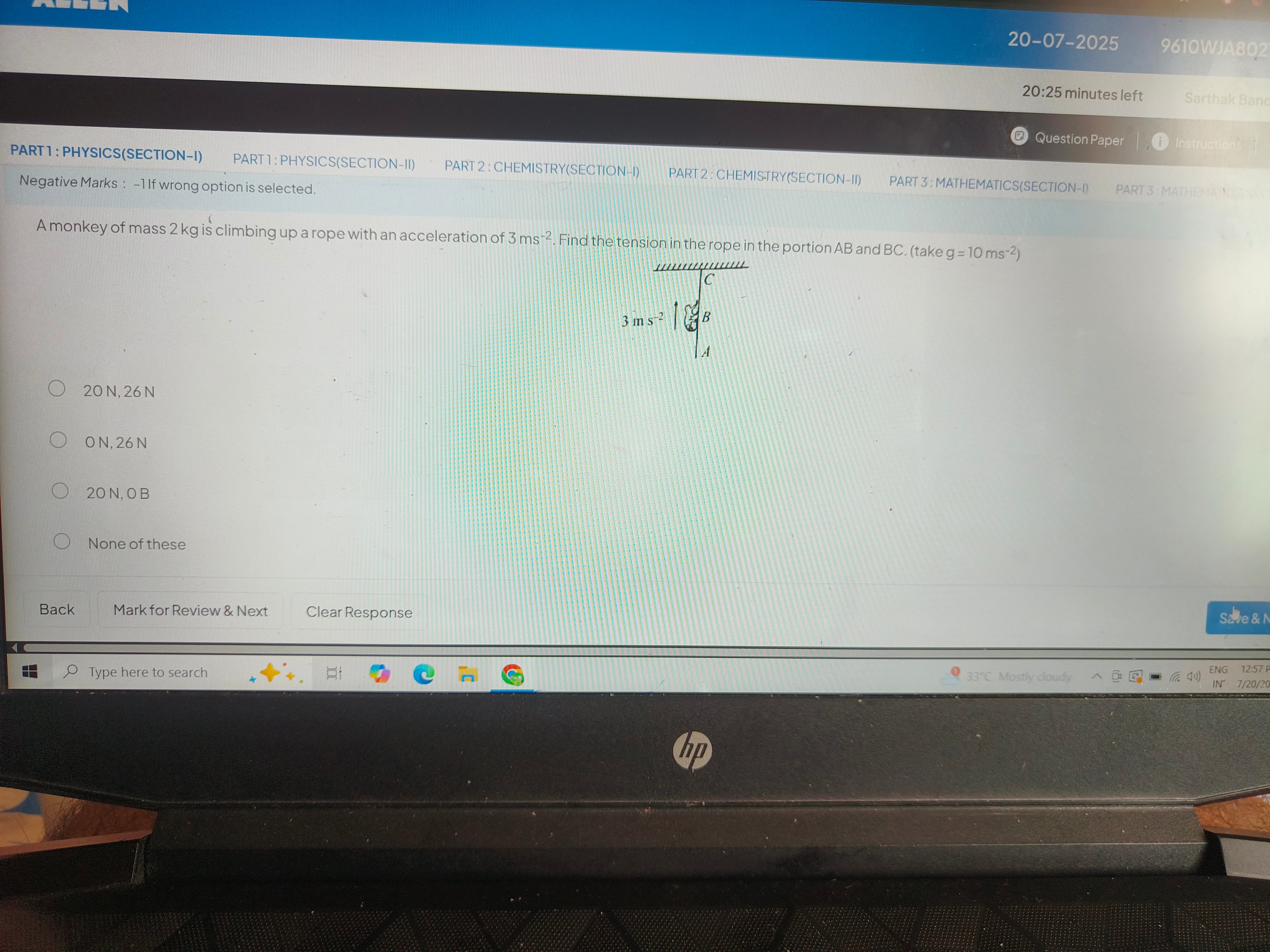 Visual representation for Physics
