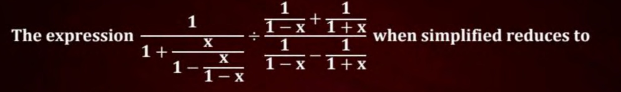 Visual representation for Mathematics