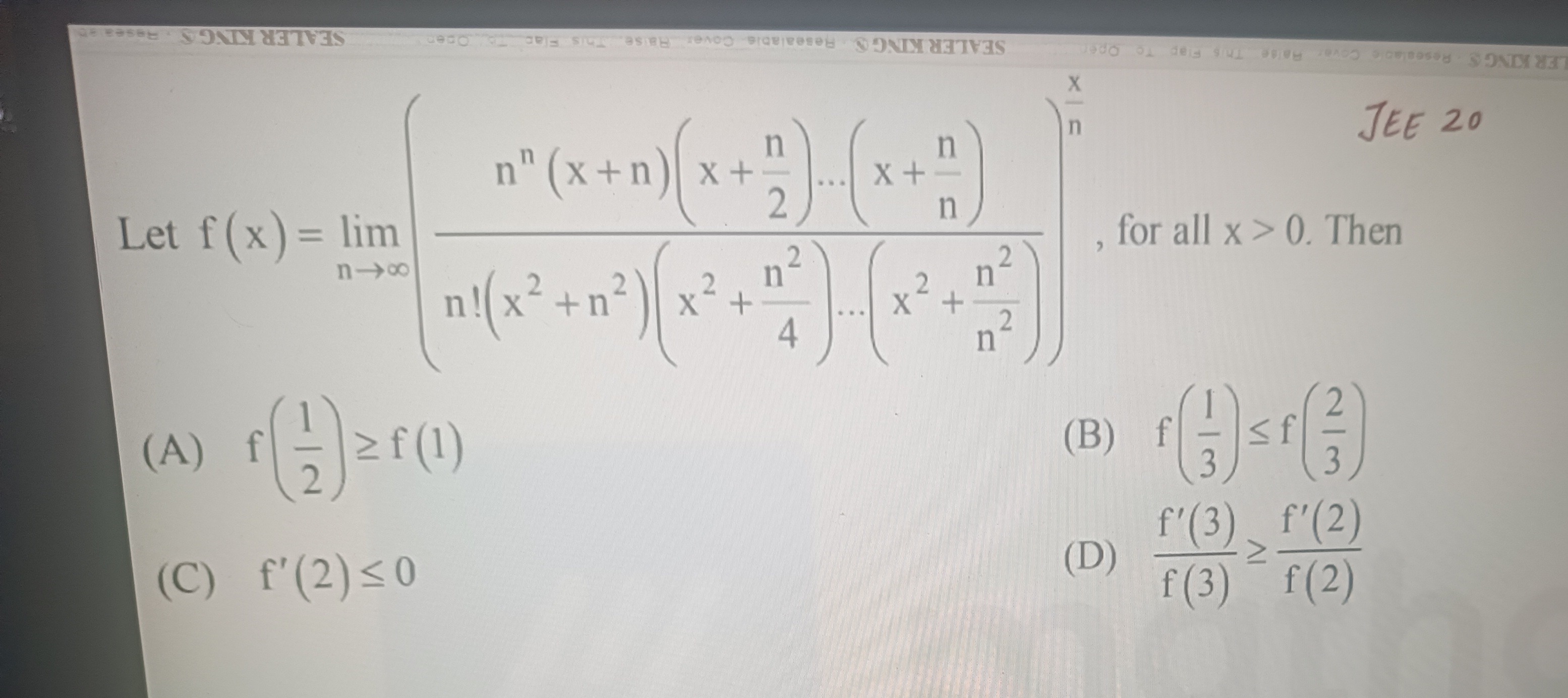 Visual representation for calculus