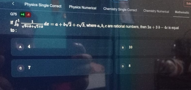 Visual representation for Mathematics