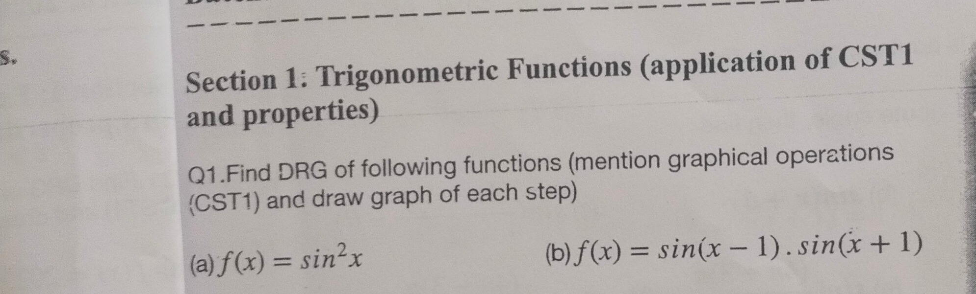 Visual representation for Mathematics