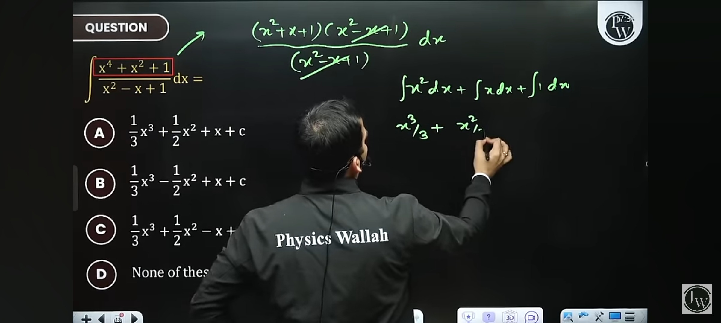 Visual representation for Mathematics