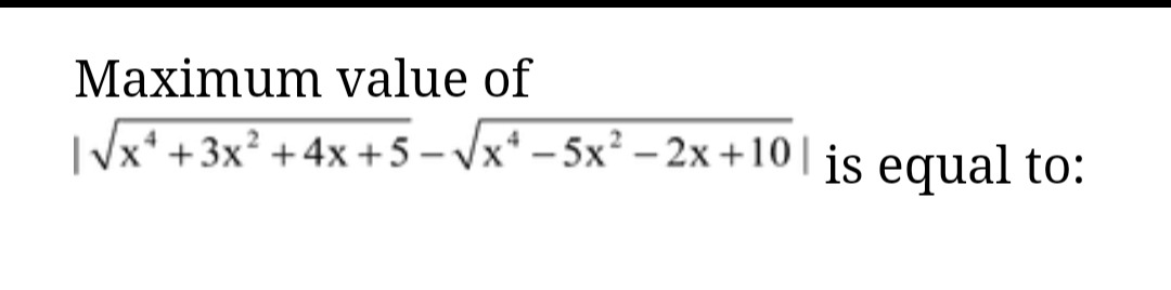 Visual representation for Mathematics