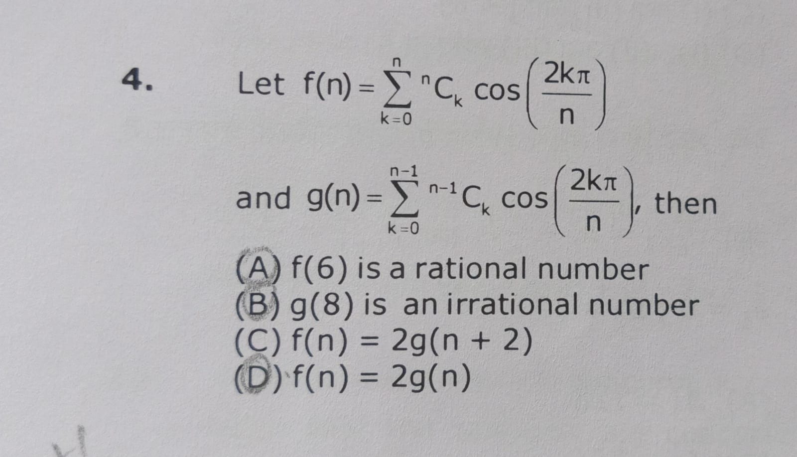 Visual representation for Mathematics