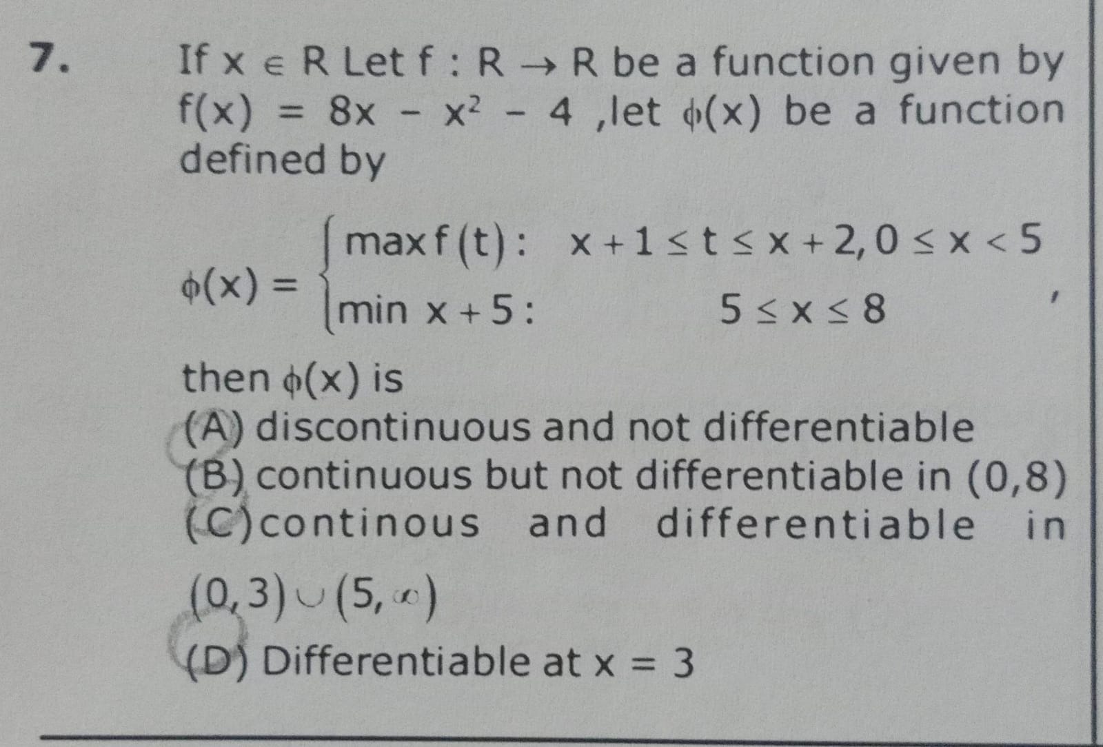 Visual representation for Mathematics