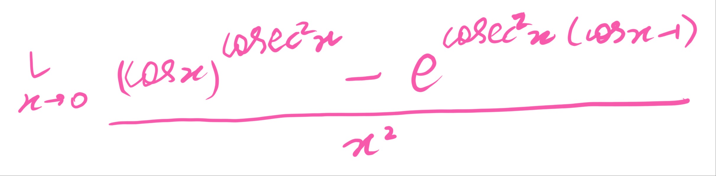 Visual representation for calculus