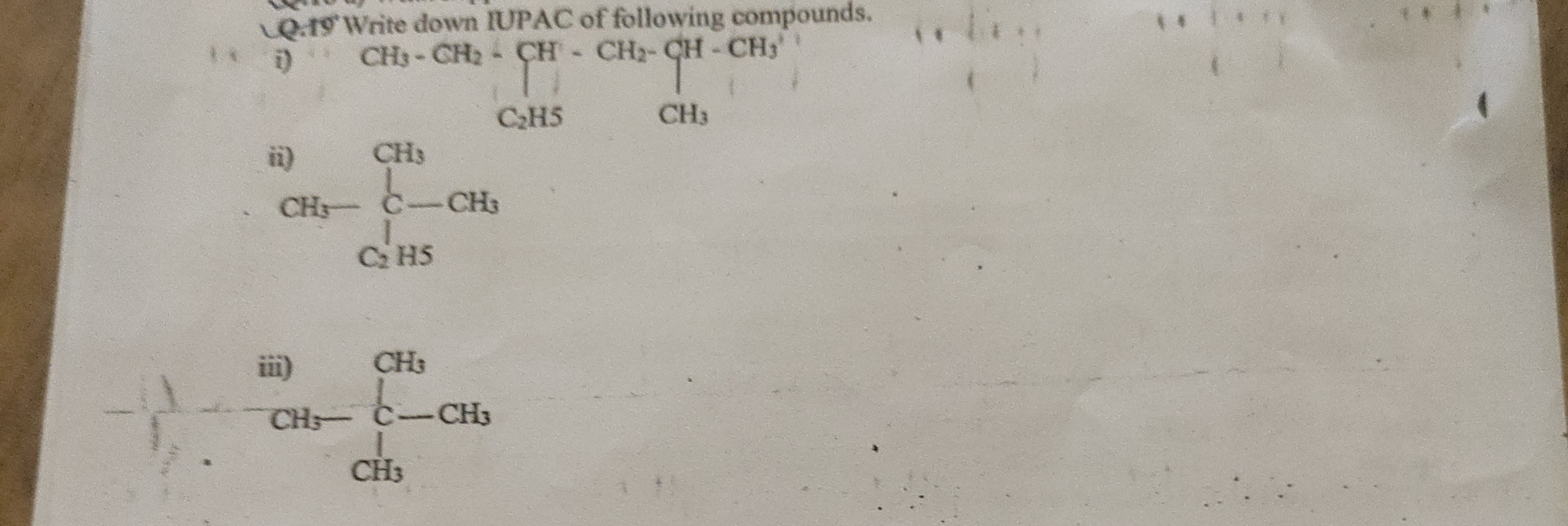 Visual representation for Chemistry