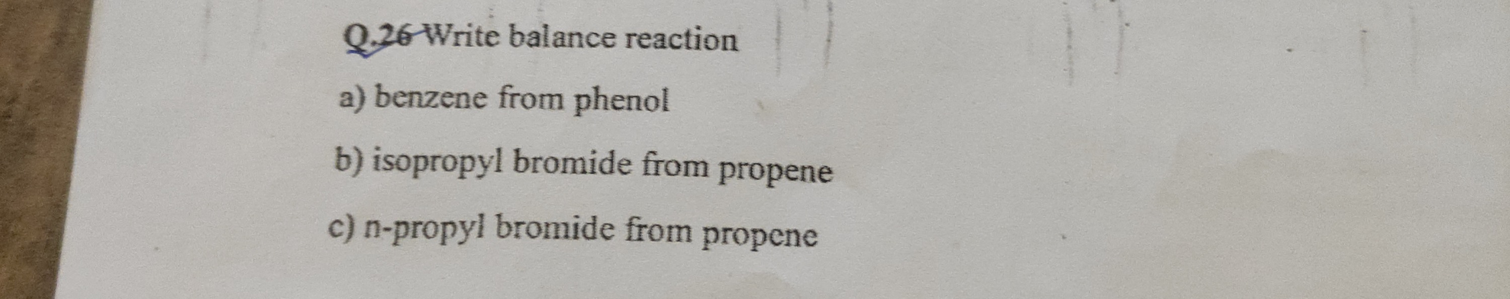 Visual representation for Chemistry