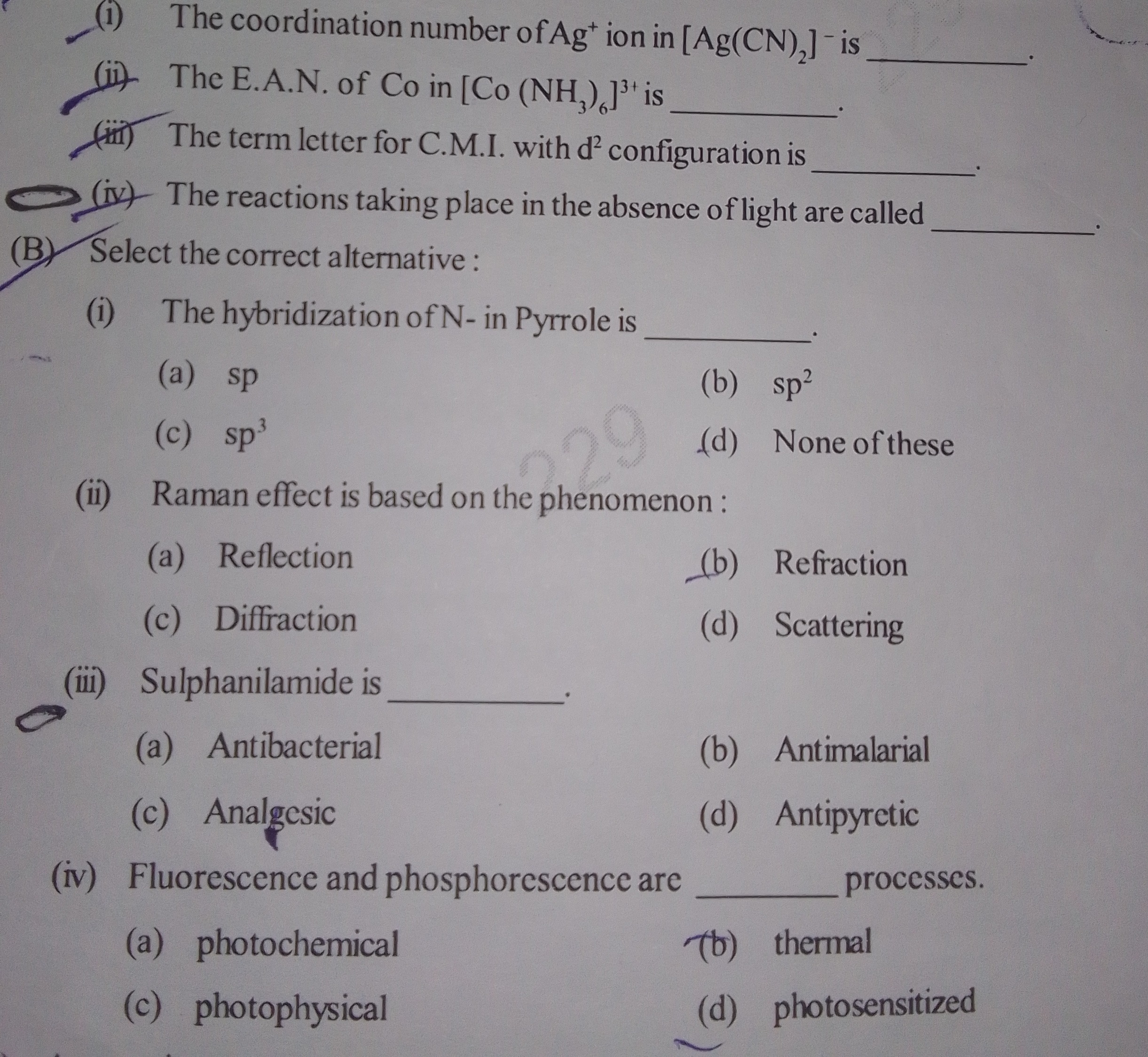 Visual representation for Chemistry