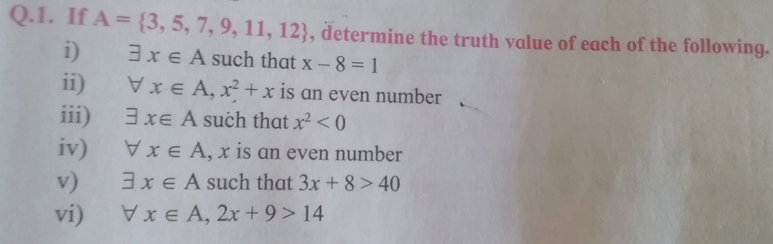 Visual representation for Mathematics