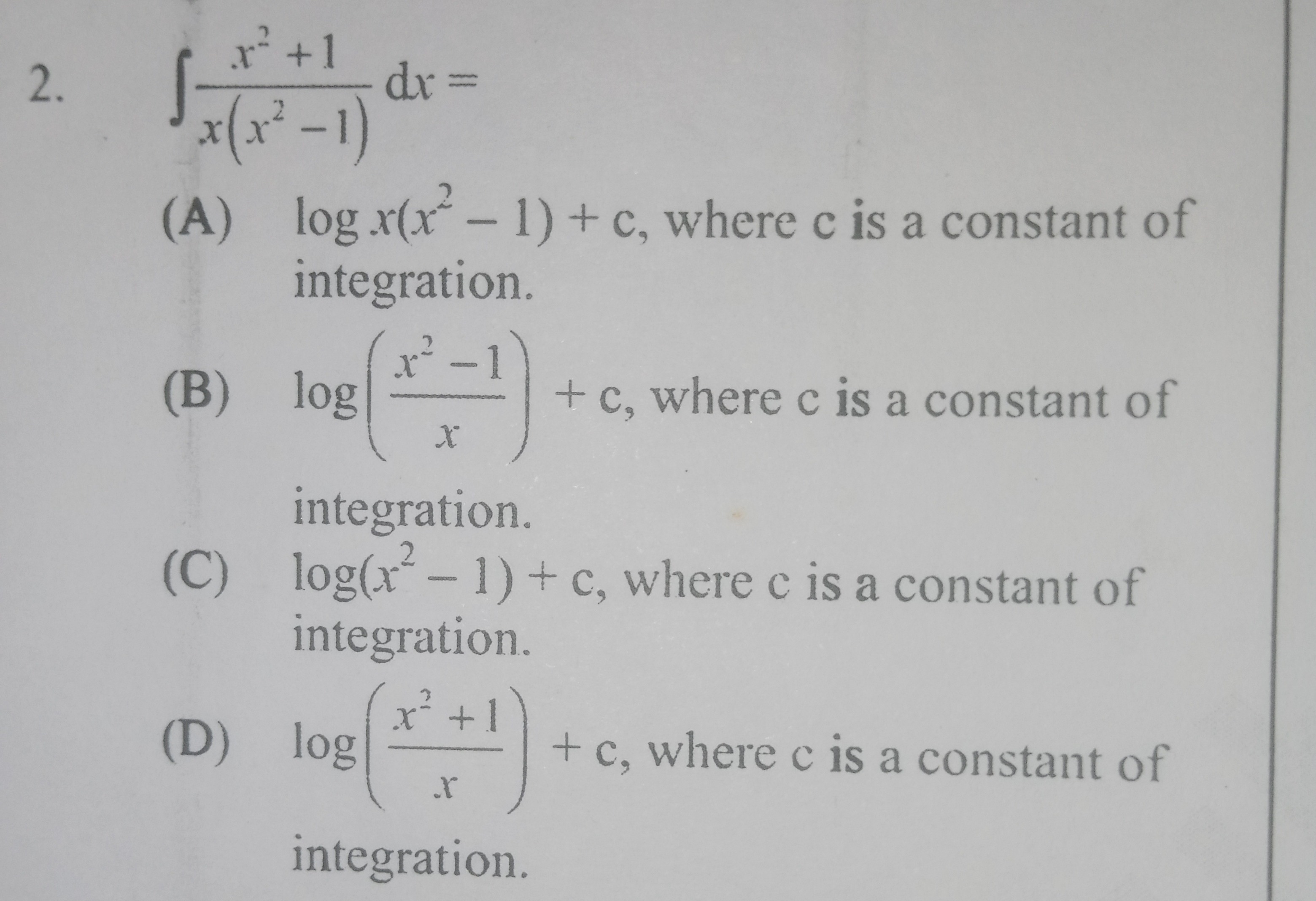 Visual representation for calculus