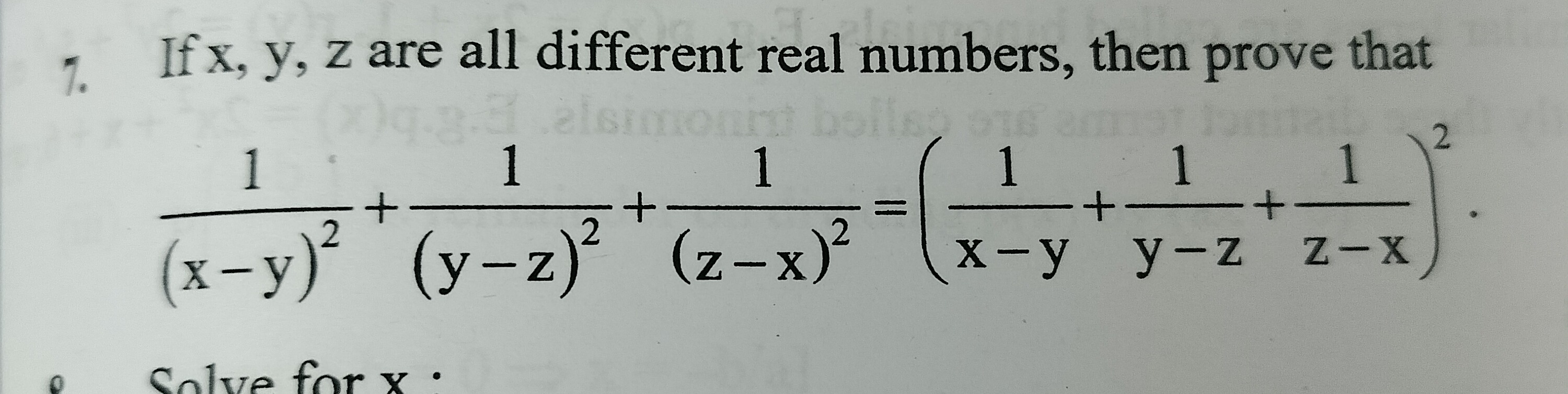 Visual representation for Mathematics