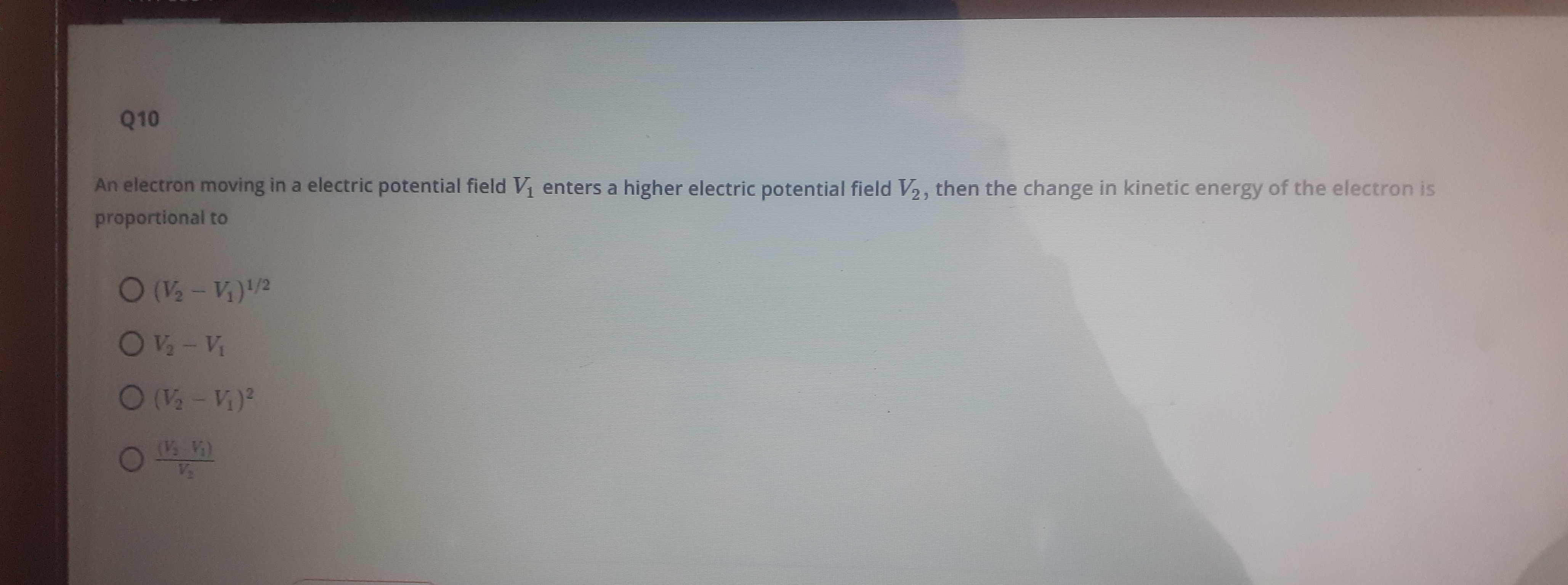 Visual representation for Physics