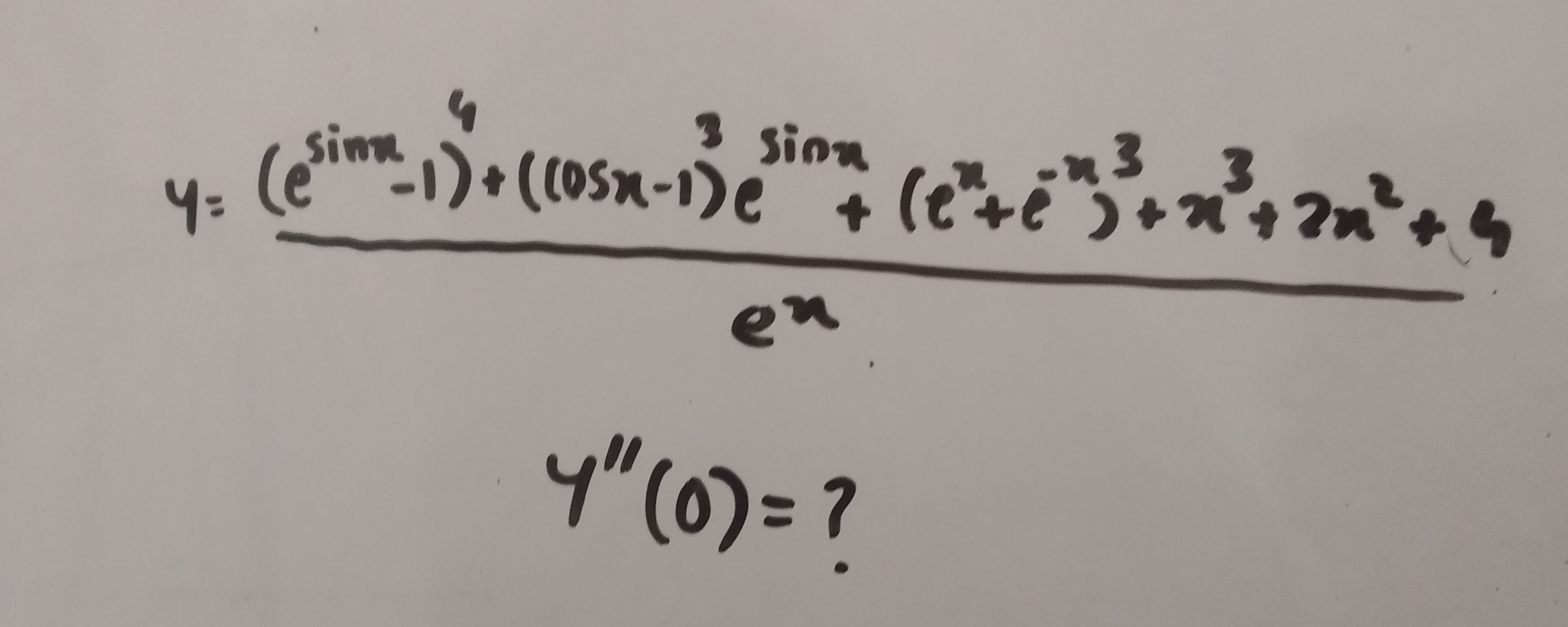 Visual representation for calculus