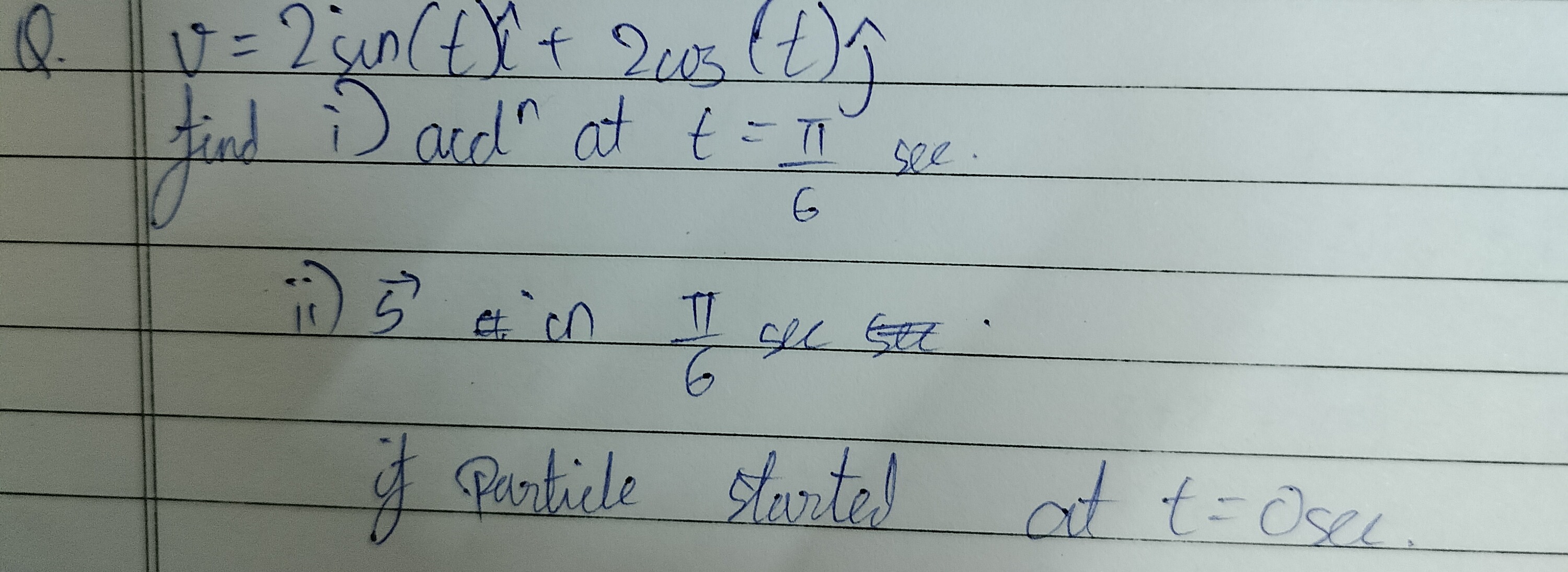 Visual representation for Physics