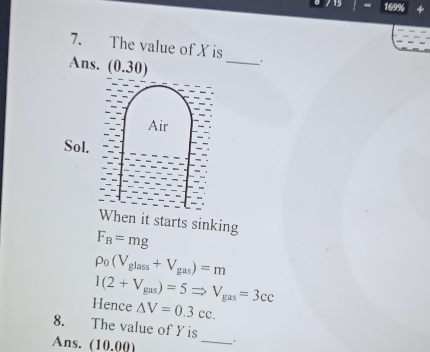 Visual representation for Physics